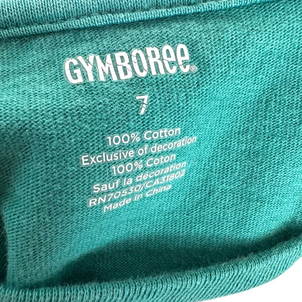 Gymboree Kids Tee Shirt Size 7 Big Chief Graphic Print Green‎ Vintage